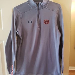 Auburn 3/4 zip pullover by Under Armour,size LG